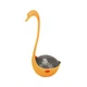 Игрушка кормушка Lesko DT-1223 Лебедь Orange с инфракрасным светом - изображение 1