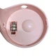 Іграшка кормушка Lesko DT-1223 Лебідь Pink з інфрачервоним світлом - зображення 3