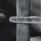 Домик когтеточка для кошек Lesko TM100 Dark Gray царапка с игровым комплексом - изображение 3