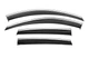 Вітровики з хромованим молдингом Niken Luxury (4 шт) для Chevrolet Captiva 2006-2019 рр - зображення 1
