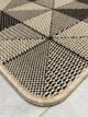 Безворсовой ковер на резиновой основе Flex 0.5x0.8 м. бежевый с коричневым 1954/19 - изображение 6