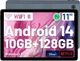 Планшет 10.1" Aumi OS A6 4+6/128Gb 8 ядер Wi-Fi Android 14 6800 mAh Grey - изображение 1
