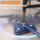 Швабра треугольная с отжимом Multi function mop 360 Синий (2104618429) - изображение 3