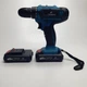 Шуруповерт Jiageng Cordless Drill 25V з набором інструментів Синьо-чорний J-25-D1 - зображення 9