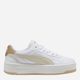 Sneakersy damskie na platformie Puma Court Lally 40161302 36 (3.5UK) Biały/Beżowy - obraz 3