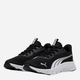 Buty sportowe młodzieżowe chłopięce z białą podeszwą Puma FlexFocus Lite Modern Jr 40151701 35.5 (3UK) Czarne - obraz 2