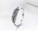 Серебряное кольцо "Перо" 54 077-10616 - изображение 3