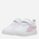 Sneakersy dziecięce dla dziewczynki na rzepy Puma Rickie AC+ Inf 38431438 23 (6UK) Białe - obraz 2