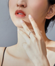 Серебряное кольцо "Сердце" 54 077-11131 - изображение 2