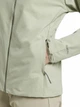 Спортивная кофта женская Jack Wolfskin Prelight Stride JKT W A63776-4137 L Серая с зеленым (4064886448840) - изображение 6