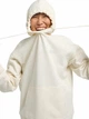 Худи оверсайз женское Jack Wolfskin Essential Hoodie W A63848-5127 L Белое (4064886455039) - изображение 4