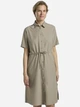 Платье-рубашка миди летнее женское Jack Wolfskin Waimea Dress W A63887-4030 XL Бежевое (4064886446549) - изображение 1