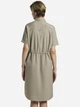 Платье-рубашка миди летнее женское Jack Wolfskin Waimea Dress W A63887-4030 XL Бежевое (4064886446549) - изображение 2