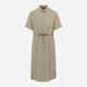 Платье-рубашка миди летнее женское Jack Wolfskin Waimea Dress W A63887-4030 XL Бежевое (4064886446549) - изображение 5