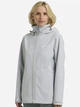 Спортивная ветровка с капюшоном женская Jack Wolfskin Trailtime 2L Jkt W A63902-6709 M Серая (4064886469838) - изображение 1