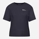 Спортивная футболка для фитнеса женская Jack Wolfskin Vonnan Crop T W A63932-1388 L Синяя (4064886460293) - изображение 6