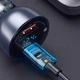 Автомобильное зарядное устройство Baseus Particular DPS Dual Quick Charger 65W USB + Type-C (CCKX-C0A) быстрая автомобильная зарядка - изображение 11