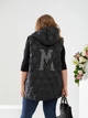 Жилетка VM ( Vira Moda )Код ВІРМ-520 чорний 56-58 - зображення 5