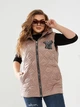 Жилетка VM ( Vira Moda )Код ВІРМ-520 мокко 56-58 - зображення 3
