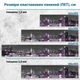 Фото панель универсальная ПЭТ, Самофиксирующаяся, 68 х 305 см (толщина 2 мм), мост в Бруклине ночью(ПЭТ3-s_cn161) - изображение 2