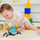 Інтерактивна дитяча іграшка Mr.Crab іграшковий Крабік, що втікає з датчиком руху, музикою і підсвічуванням + USB, блакитний (100324843) - зображення 2