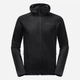 Спортивная кофта мужская Jack Wolfskin Baiselberg Hooded Fz M 1710541-6000 XL Черная (4064993557237) - изображение 5