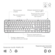 Клавіатура бездротова Logitech MX Keys S Pale Grey UA (920-011588) - зображення 6