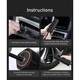 Автомобільний насос компресор Baseus Super Mini Inflator Pump (CRCQ000001) Black - зображення 9