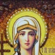 Икона "Святая мученица Татьяна" янтарная 15х20 - изображение 7
