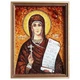 Икона "Святая мученица Дария" янтарная 30х40 - изображение 2