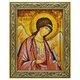 Икона "Архангел Михаил" поясная янтарная 20х30 - изображение 2