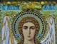 Икона "Святой архистратиг Михаил" янтарная 15х20 - изображение 4
