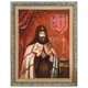 Икона "Святитель Петр (Могила) митрополит Киевский" янтарная 30х40 - изображение 1