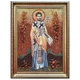 Икона "Святой мученик Елевферий Кувикуларий" янтарная 15х20 - изображение 1