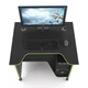 Компьютерный геймерский стол XGamer MINI XG08 с полкой под системный блок 80/65/75см черно зеленый - изображение 1