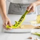 Многофункциональный пресс измельчитель для чеснока чесночница с функцией нарезки чеснока дольками (2 в 1) - изображение 6