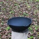Казан Чавунний Азіатський 22 Л З Кришкою Туристичний Чорний Для Приготування Плову (315715) - зображення 3