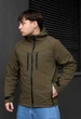 Куртка soft shell Staff nexu dark khaki logo XS (LBL0331) - изображение 7