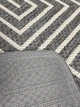 Безворсовий килим на гумовій основі Flex 0.5x0.8 м. сірий 19728/811 - зображення 14