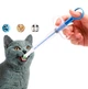 Таблеткодаватель лекарств / еды кошкам и собакам Pill Feeder шприц для кормления и таблеток + 2 сменных мягких наконечника, синий (100548590) - изображение 4