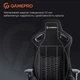 Геймерское игровое кресло GamePro GC900B Size XL Fabric Black - изображение 20