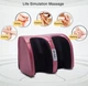 Масажер роликовий Renkai для ніг Mimo Foot Massager з функцією прогріву Червоний (2104618411) - зображення 3