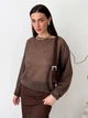 Джемпер женский ARTKNIT Soft S/M Коричневый (4823093470835) - изображение 1