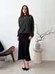 Джемпер женский ARTKNIT Soft L/XL Темно-зеленый (4823093470880) - изображение 2