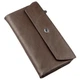 Практичный женский кошелек-клатч ST Leather 18841 Коричневый - изображение 5