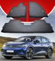 Килимки каучукові в салон HAVOC VW ID.4 2021-2024 з лого та кліпсами повний комплект 3 шт. - зображення 1