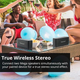 Портативная беспроводная Bluetooth колонка Tronsmart Mega BT5.0, AUX, 40W, TWS, NFC, DSP, 15h Max | Black - изображение 8