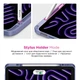 Чехол ArmorStandart Y-Type PEN для iPad 11 2025 (A16) / 10.9 2024 / 2022 Purple (ARM77503) - зображення 4