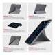 Чехол ArmorStandart Y-Type PEN для Samsung Galaxy Tab S10 Lite/S10 FE/S9 FE/S9 Gray (ARM85520) - зображення 3