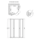 Душевая кабина Lidz Latwa SC80x80.SAT.LOW.GR (LLSC8080SATLOWGR2) - изображение 2